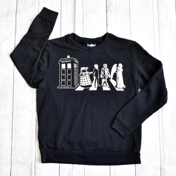 Vintage Y2K 2009 Doctor Who Crewneck Screen Print Sweatshirt - Picture 7 of 7